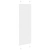 vidaXL Pleated Blind White 50x150 cm Fabric Width 49.4 cm Polyester