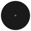 vidaXL Jumping Mat Fabric Black for 15 Feet/4.57 m Round Trampoline