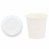 vidaXL Paper Coffee Cups with Lids 1000 pcs 4oz 100ml