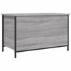 vidaXL Storage Bench Grey Sonoma 80x42.5x50 cm Engineered Wood