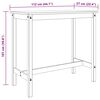 vidaXL 3 Piece Bar Set Solid Wood Pine