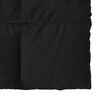 vidaXL Full Year Duvet Quilted Black 200 x 200 cm Microfiber