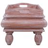 vidaXL Coffee Table Brown 90x50x40 cm Solid Mahogany Wood