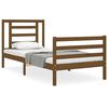 vidaXL Bed Frame without Mattress Honey Brown 90x200 cm Solid Wood