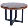 vidaXL Coffee Table Teak Resin 60 cm