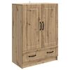 vidaXL Sideboard Artisan Oak 66 x 34.5 x 92 cm Engineered Wood