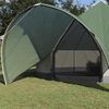 vidaXL Teepee Tent with Roof Green and Grey 600 x 600 x 347 cm