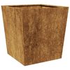 vidaXL Garden Planter 50x50x50 cm Weathering Steel