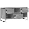 vidaXL TV Cabinet Grey Sonoma 100 x 36 x 49.5 cm Engineered Wood