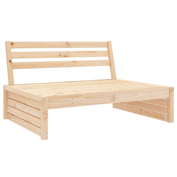 vidaXL 5 Piece Garden Lounge Set Solid Wood Pine