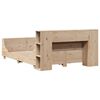 vidaXL Bed Frame without Mattress 120x190 cm Small Double Solid Wood Pine