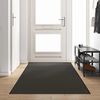 vidaXL Doormat Anthracite and Black 120 x 350 cm Polyamide and PVC