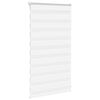 vidaXL Zebra Blind White 70x100 cm Fabric Width 65.9 cm Polyester