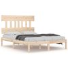 vidaXL Bed Frame without Mattress 120x200 cm Solid Wood