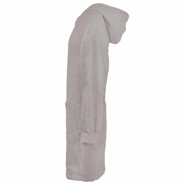 vidaXL Robe KINN Grey L Cotton