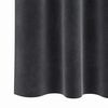 vidaXL Blackout Curtains 2 pcs Dark Grey 140 x 245 cm Velvet