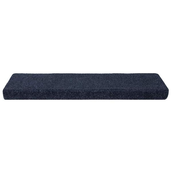 vidaXL Stair Mats Self-adhesive 5 pcs 65x21x4 cm Anthracite Rectangular Edge