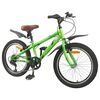 vidaXL Kids Bike 24'' 6-Speed for 8-12 Years Old Green