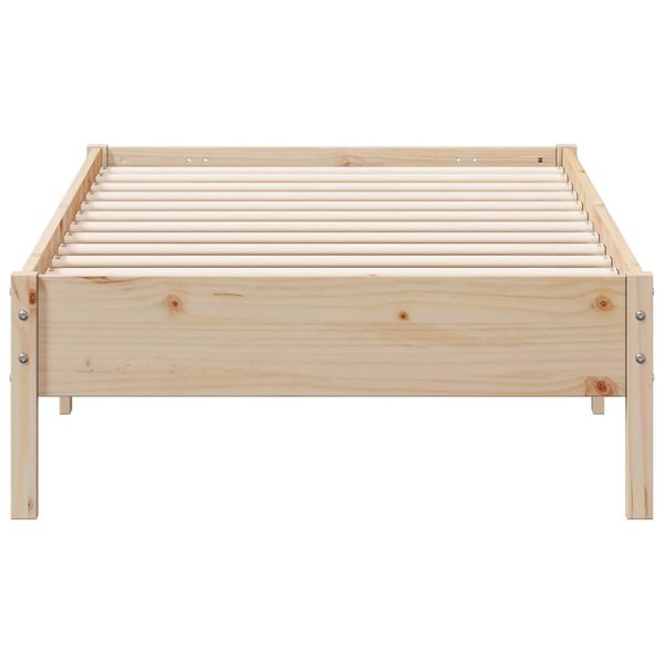 vidaXL Bed Frame without Mattress 90x200 cm Solid Wood Pine