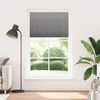 vidaXL Pleated Blind Anthracite 115x200 cm Fabric Width 114.4 cm Polyester