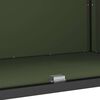 vidaXL Kitchen Storage with Shelf Olive Green 90 x 50 x 92 cm Steel
