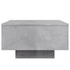 vidaXL Coffee Table Concrete Grey 55x55x31 cm Engineered Wood