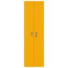 vidaXL Storage Cabinet 2 pcs Mustard Yellow 60 x 40 x200 cm