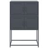 vidaXL Sideboard Anthracite 68.5x38.5x107 cm Steel