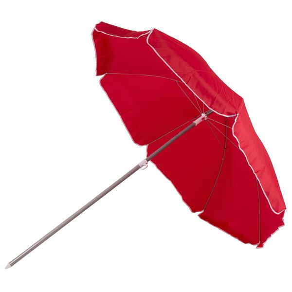 Bo-Camp Garden Parasol 200 cm Red