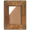 vidaXL Photo Frames 2 pcs 23x28 cm Solid Reclaimed Wood and Glass
