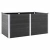 vidaXL Garden Raised Bed 200x100x91 cm WPC Grey