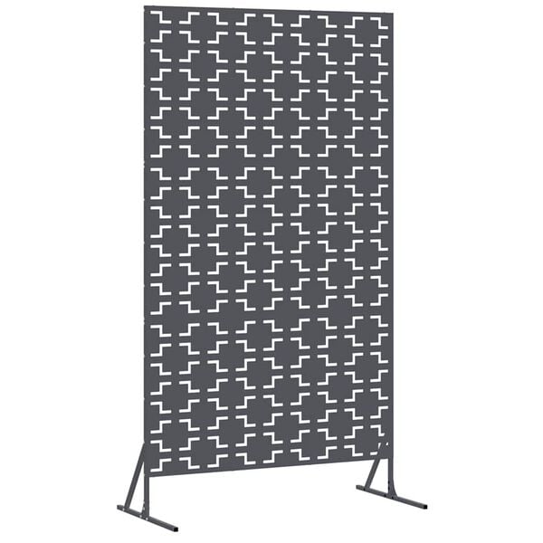 vidaXL Privacy Screen Anthracite 100 x 50 x 180 cm Steel