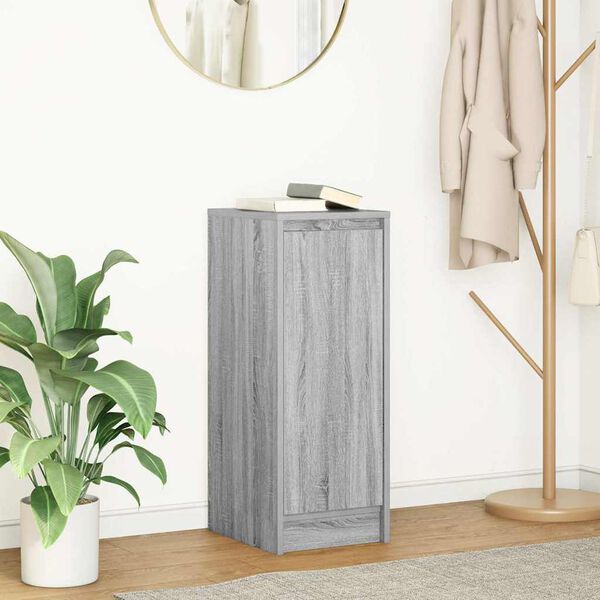 vidaXL Sideboard Grey Sonoma 29.5x34x76 cm Engineered Wood