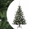 vidaXL Artificial Christmas Tree with Bauble 120 cm 150 LEDs