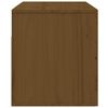vidaXL Wall-mounted Bedside Cabinets 2 pcs Honey Brown 50x36x40 cm
