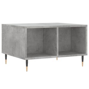 vidaXL Coffee Table Concrete Grey 60x50x36.5 cm Engineered Wood