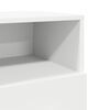vidaXL Bedside Cabinets 2 pcs with 2 Drawers White 36x36x68 cm