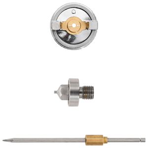 vidaXL HVLP Spray Gun Nozzle 0.5 mm Nozzle Silver Stainless Steel