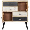 vidaXL Sideboard 70x30x78 cm Solid Mango Wood