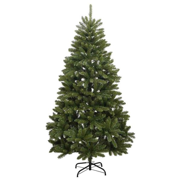 vidaXL Artificial Christmas Tree Green 270 cm PVC and Metal