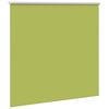 vidaXL Roller Blind Blackout Leaves Green 150x175 cm Fabric Width 146.6 cm Polyester