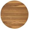 vidaXL Table Top &Oslash; 50 x 3.5 Round Solid Teak Wood Natural