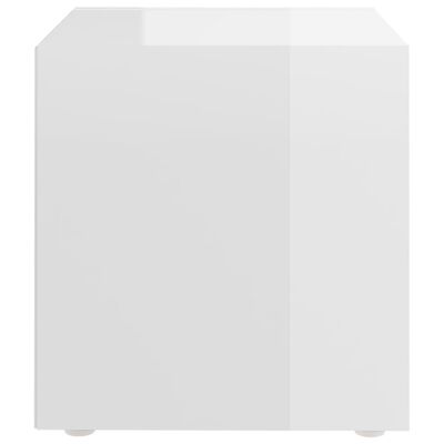 vidaXL TV Cabinets 4 pcs High Gloss White 37x35x37 cm Engineered Wood
