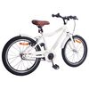 vidaXL Kids Bike 24'' for 8-12 Years Old white