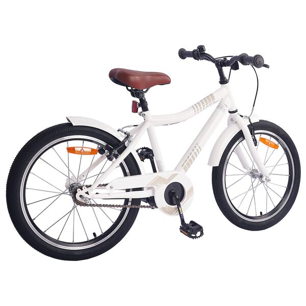 vidaXL Kids Bike 24'' for 8-12 Years Old white