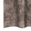 vidaXL Velvet Curtains 2 pcs Cappuccino 140 x 140 cm Velvet