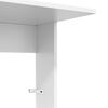 vidaXL Side Table White 40 x 38 x 62.5 cm Engineered Wood