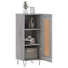 vidaXL Sideboard Grey Sonoma 34.5x34x90 cm Engineered Wood