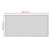 vidaXL Rug Rectangular Black100x200 cm Bamboo