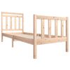 vidaXL Bed Frame without Mattress Small Single Solid Wood